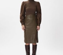 Leather skirt Gestuz – 10905536